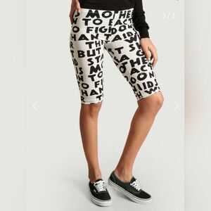 MM6 Maison Margiela Graphic shorts. Size M